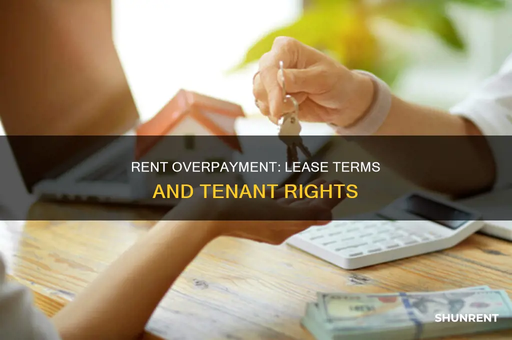 does overpaing my rent change terms of lease