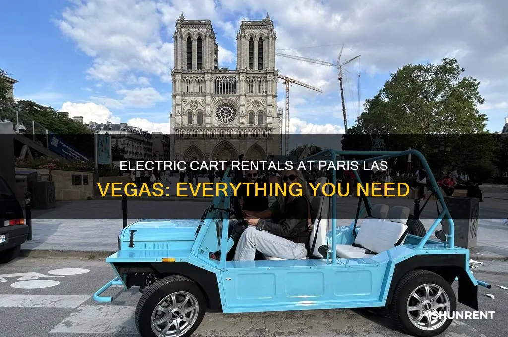 does paris las vegas have electric carts to rent