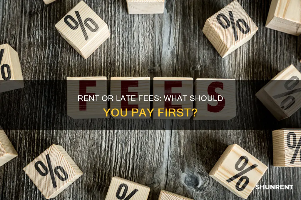 does payment go to rent or late fees tenant resource
