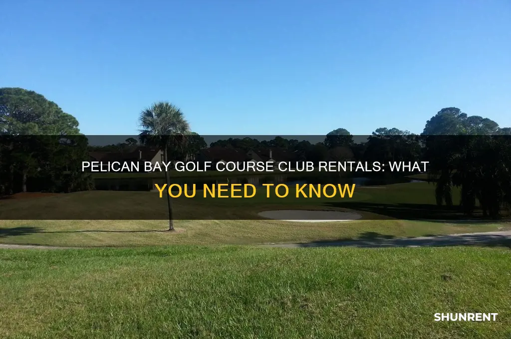 does pelican bay golf course rent clubs