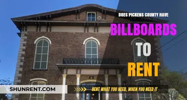 Renting Billboards in Pickens County: Availability and Advertising Opportunities