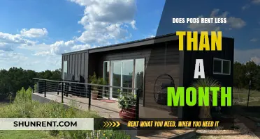 Short-Term PODS Rental: Can You Rent for Less Than a Month?