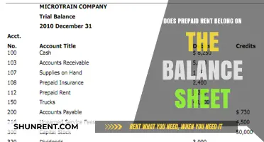 Prepaid Rent: A Balance Sheet Asset or Liability?