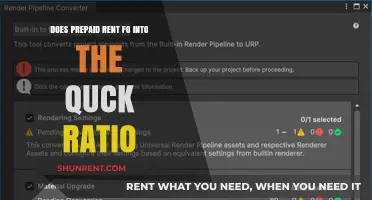 Quick Ratio: Does Prepaid Rent Impact Cash Conversion?