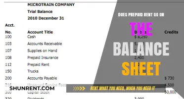 Prepaid Rent: Balance Sheet Impact and Accounting