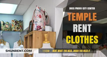 Does Provo City Center Temple Offer Clothing Rentals for Visitors?