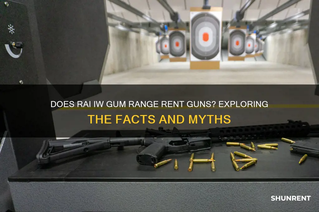 does rai iw gum range rent guns