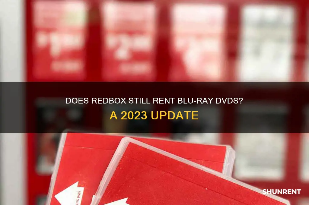 does redbox still rent blue ray dvds