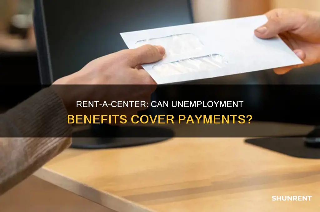 does rent a center accept unemployment as income