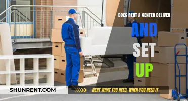 Rent-A-Center: Delivery and Setup Services?