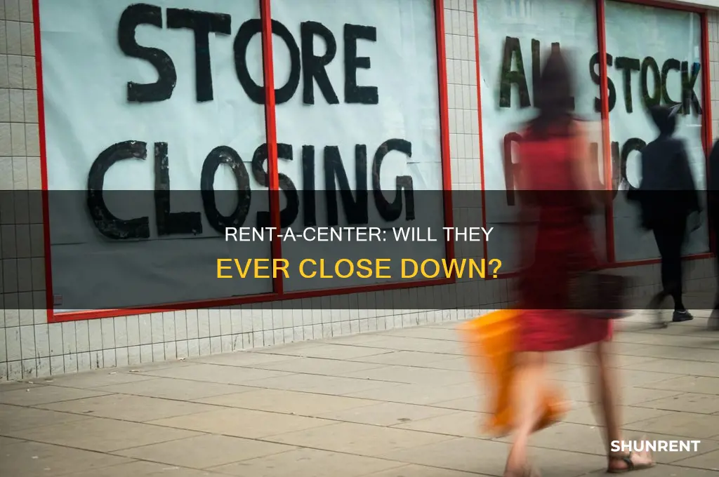 does rent a center ever close a location