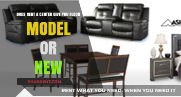Rent-A-Center: Floor Models or New?