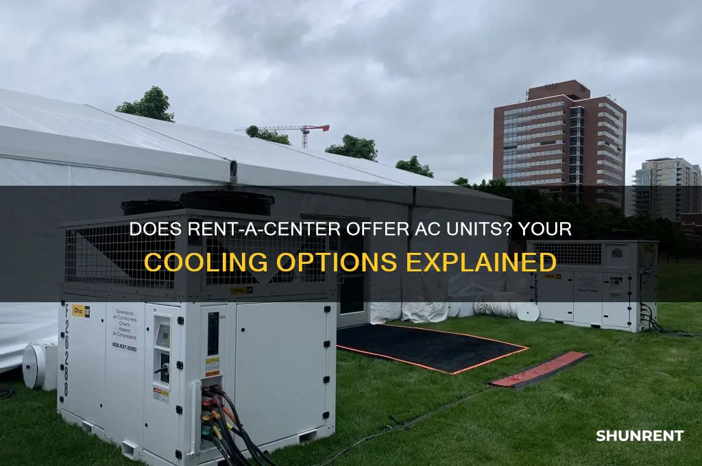 does rent a center have ac units