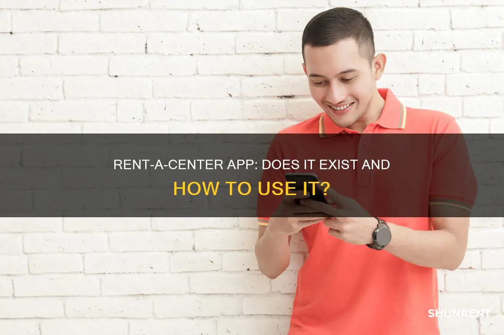does rent a center have an app