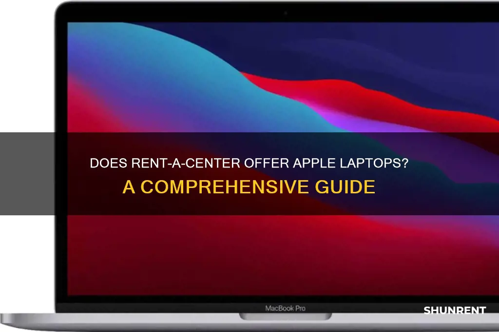 does rent a center have apple laptops