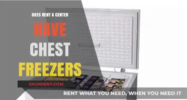 Rent-A-Center Chest Freezers: Availability, Options, and Rental Details