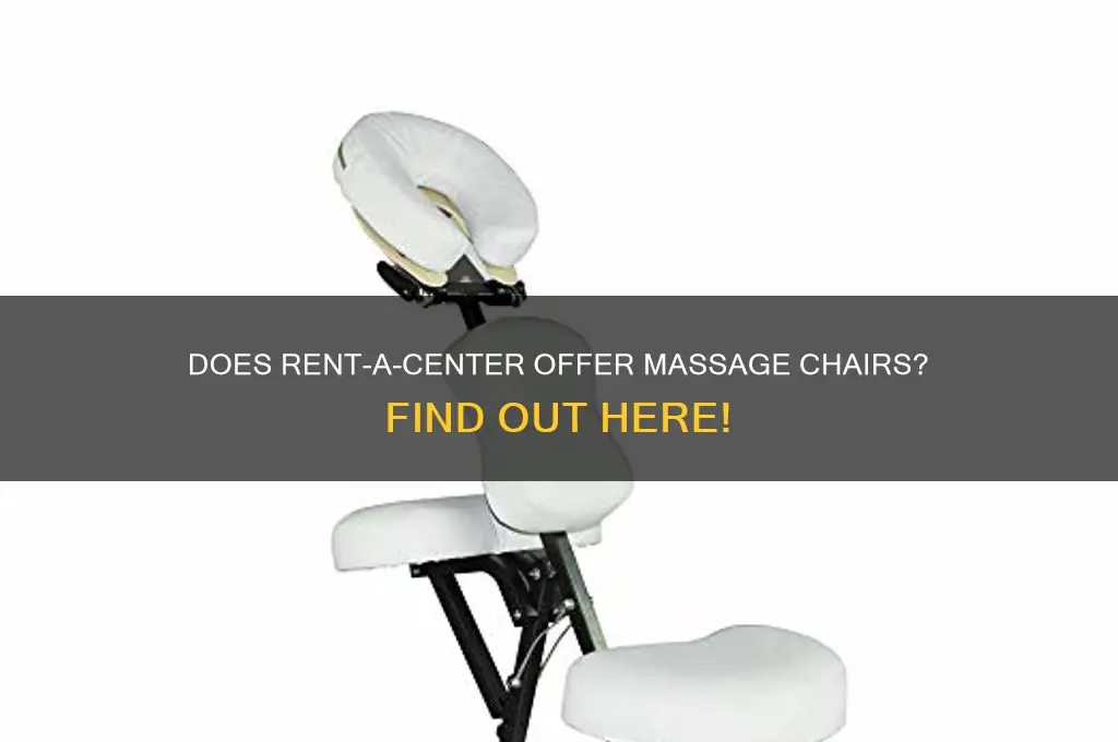 does rent-a-center have massage chairs