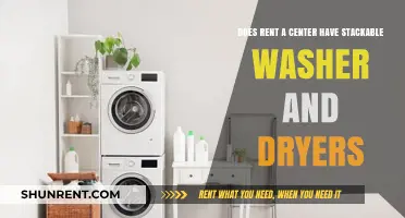 Rent-A-Center: Stackable Washer-Dryers for Your Home