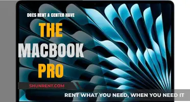 Rent-A-Center: MacBook Pro Availability and Options