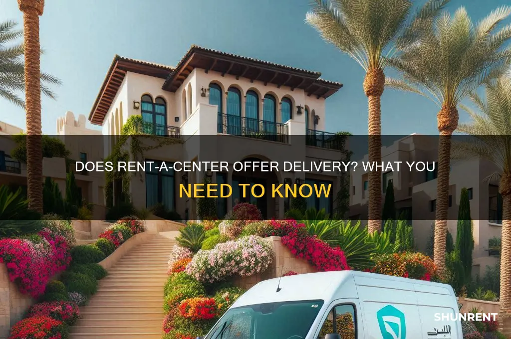 does rent a center have to deliver