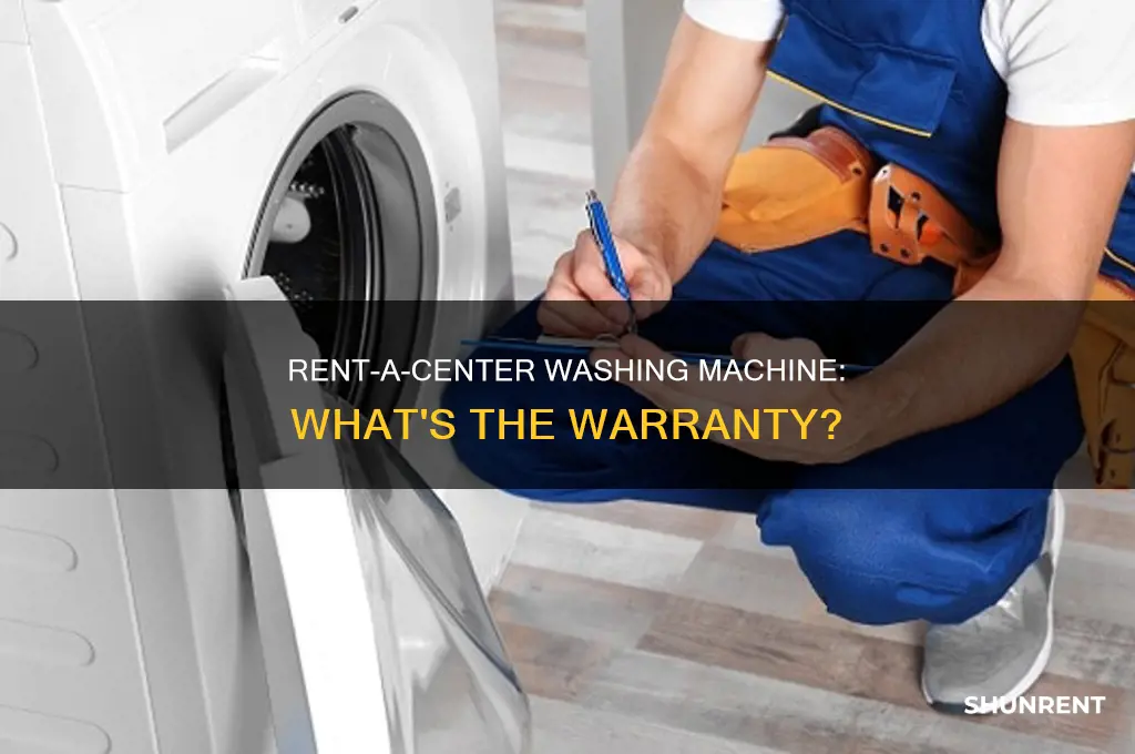 does rent a center have warranty after purchase washing machine