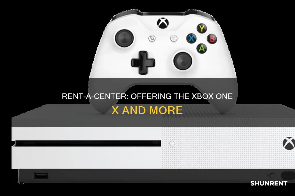 does rent a center have xbox one x