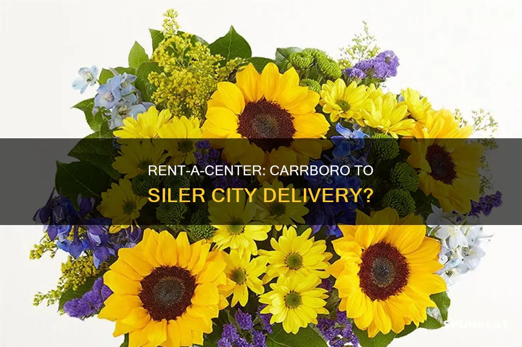 does rent a center in carrboro deliver to siler city