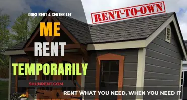 Rent-to-Own: Temporary Rental Options at Rent-A-Center