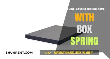 Rent-a-Center Mattress: What's Included?