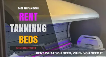 Does Rent-A-Center Offer Tanning Beds for Rent?