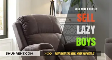 Does Rent-A-Center Offer Lazy Boy Recliners for Rent or Sale?
