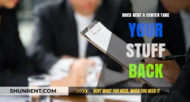 Rent-A-Center: Can They Take Back Your Stuff?
