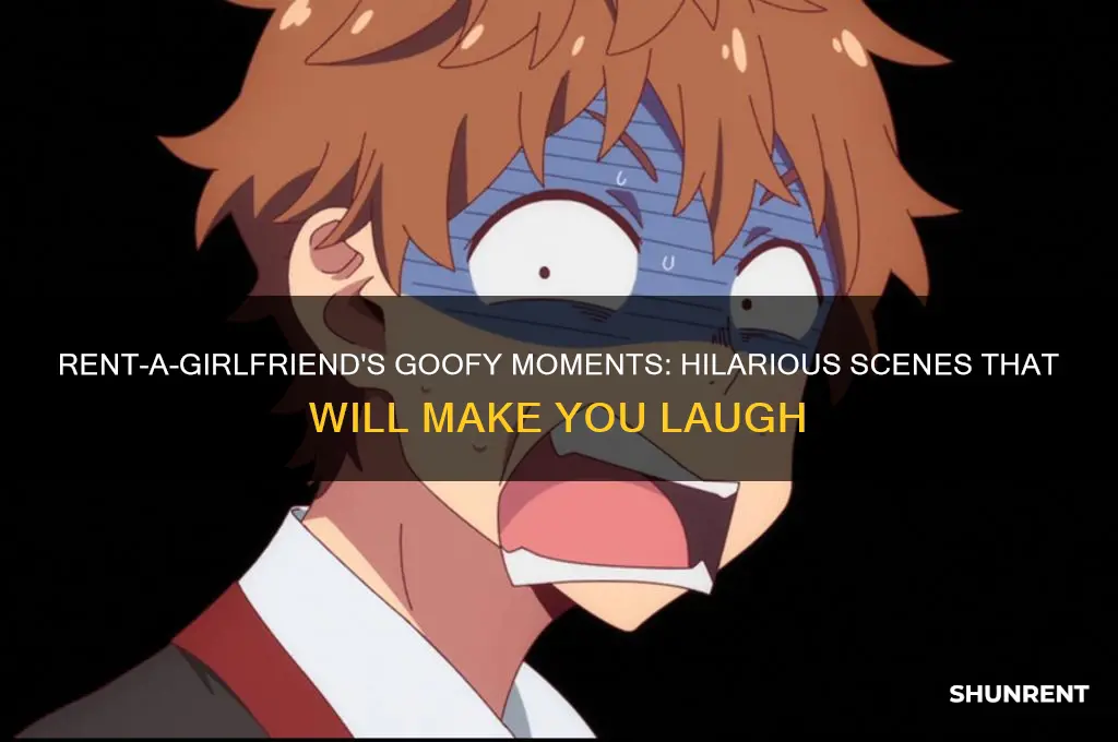 does rent a girlfriend have goofy scenes
