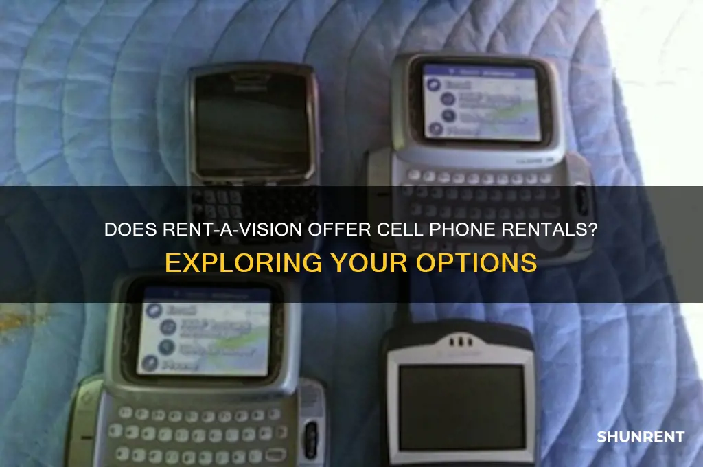 does rent a vision remt cell phone