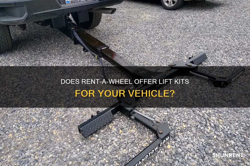 does rent a wheel do lift kits
