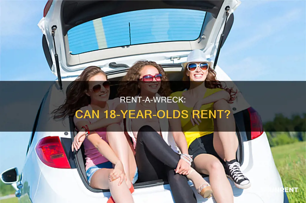 does rent a wreck rent to 18 year olds