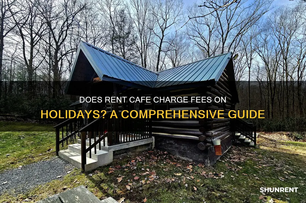 does rent cafe take money on holidays