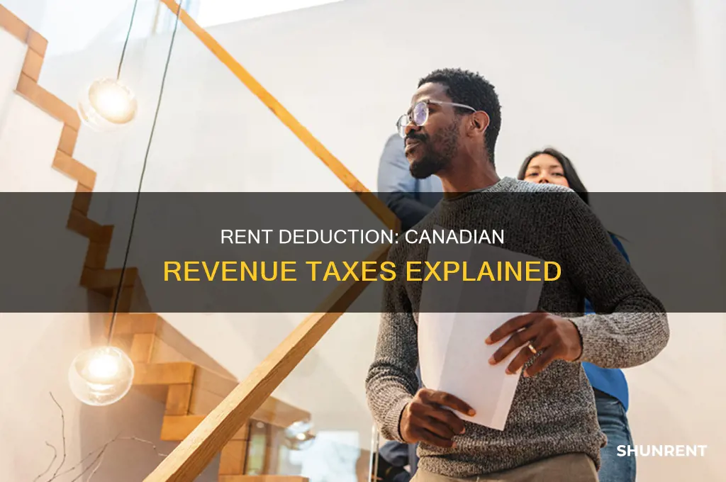 does rent count as a deduction in canadian revenue taxes