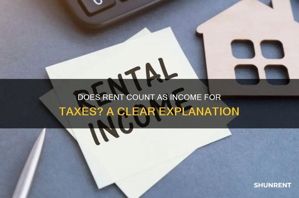 does rent count as income for taxes