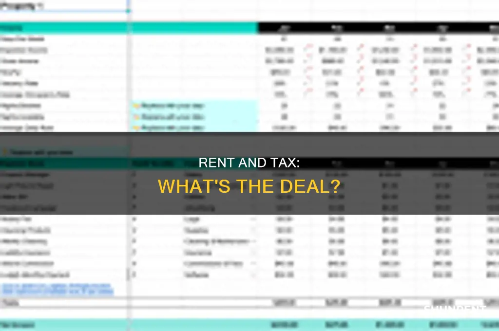 does rent fall under micellious expense for tax filing