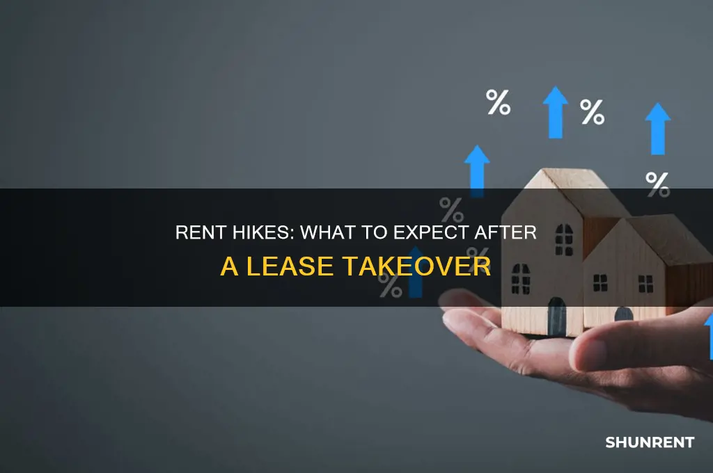 does rent go up after a lease take over