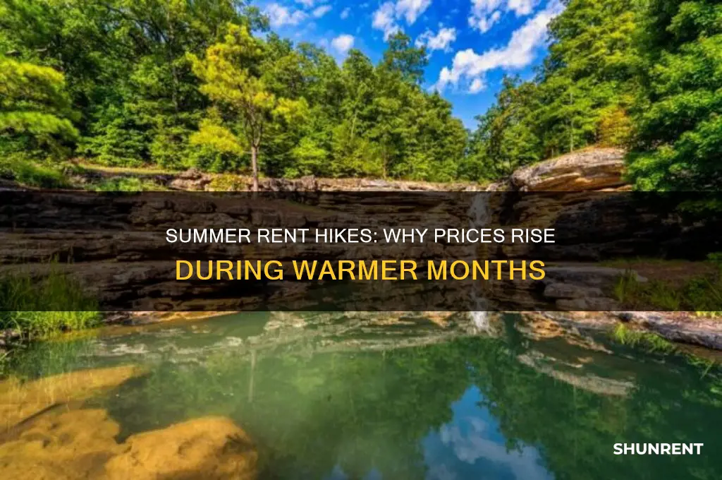 does rent go up in the summer