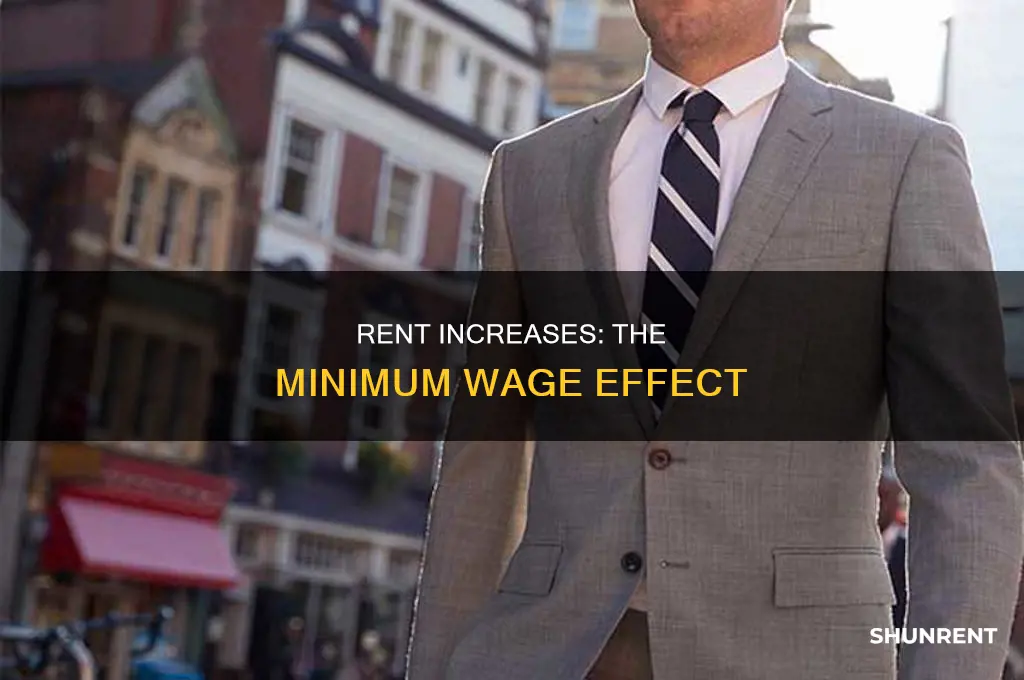 does rent go up when minimum wage is raised