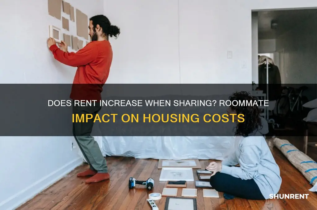 does rent go up with a roommate