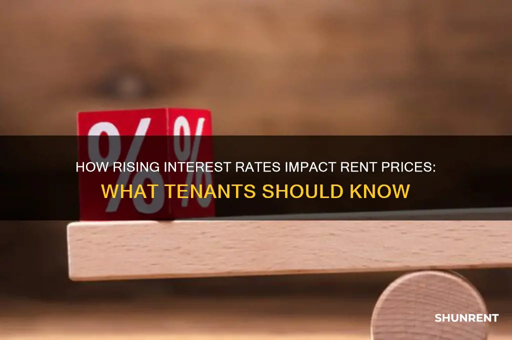 does rent go up with interest rates