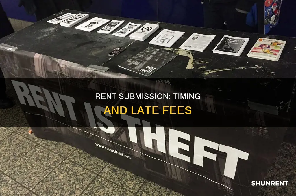 does rent have to turned in before the office closes