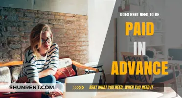 Rent Payment: When and How Much in Advance?