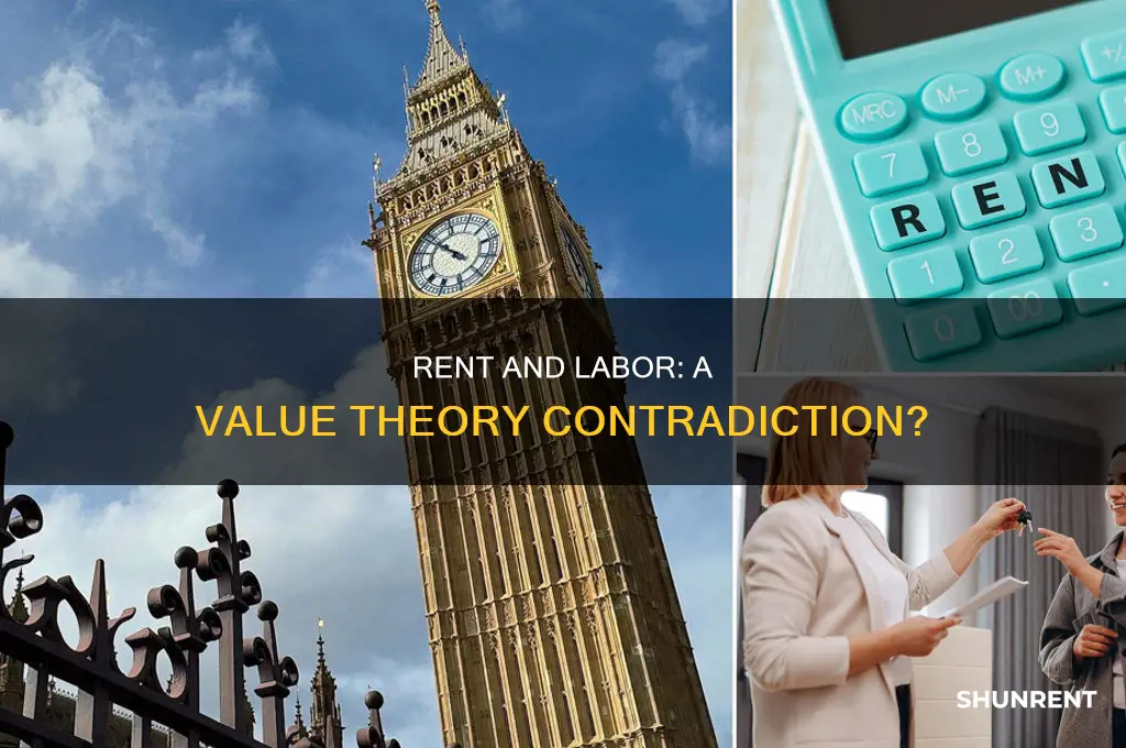 does rent negate the labor theory of value