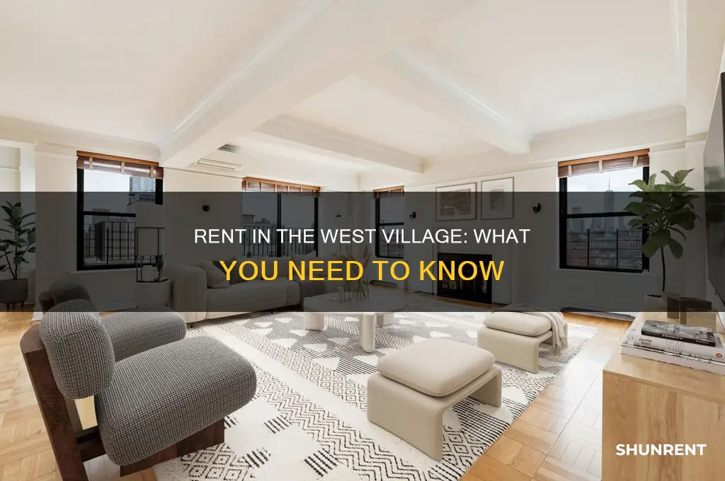 does rent place take place in the west village
