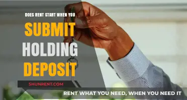 Holding Deposits: When Does Rent Kick In?